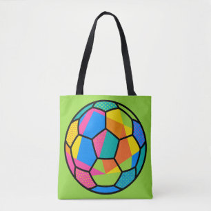 Pop-Art Geometrische Fußballball-Kunst