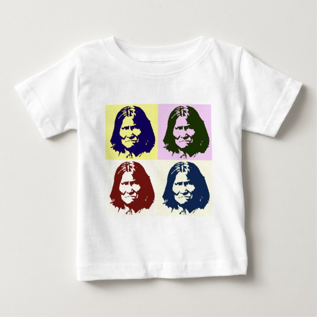 Pop Art Geronimo Baby T-shirt (Vorderseite)