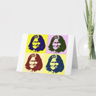 Pop Art Geronimo Karte