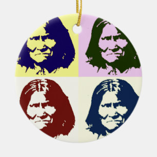 Pop Art Geronimo Keramikornament