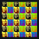 Pop Art Geronimo Poster - Freiheit & Frieden Symbo<br><div class="desc">Pop Art Style Iconic Historische People Images - Freedom Warrior Indian Stamm Chief Geronimo Art Poster Print</div>