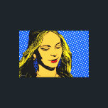Pop Art Girl Canvas Leinwanddruck<br><div class="desc">Leinwand-Druck, Wandkunst, Kunstposter, Wanddekoration, abstrakt, Heilkunst, Musterkunst, Motive, Expressionismus, Impressionismus, Pop-Kunst</div>