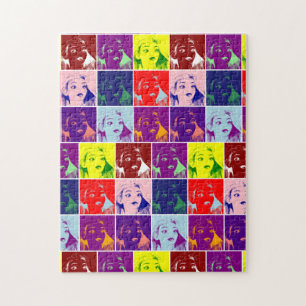 Pop Art Girl Puzzle