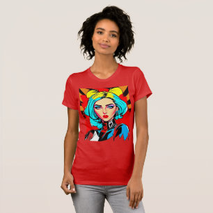 Pop Art Girl T-Shirt
