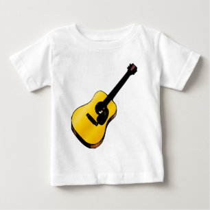 Pop-Art-Gitarre Baby T-shirt