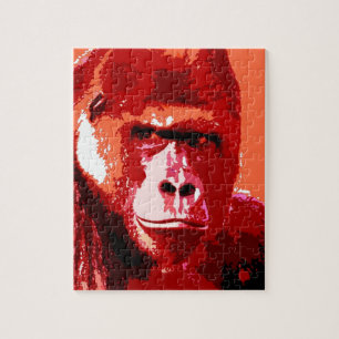 Pop Art Gorilla Puzzle
