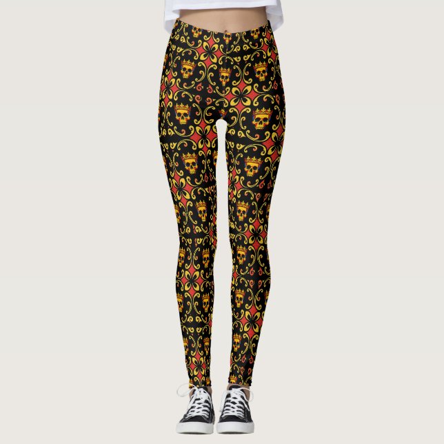 Pop Art Gotik  Leggings (Vorderseite)