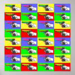 Pop-Art-Guns Poster<br><div class="desc">esque Gunplay.</div>