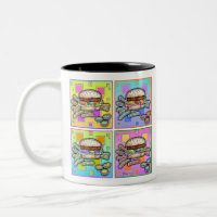 Pop Art HAMBURGER TASSE