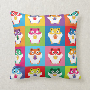 Pop Art Hamsters Kissen