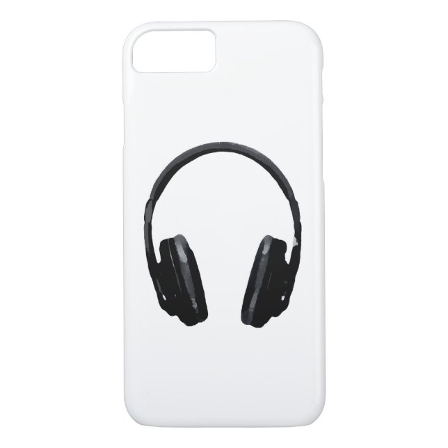 Pop Art Headphone iPhone 7 Fall Case-Mate iPhone Hülle (Rückseite)