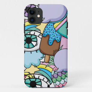 Pop-Art-Hintergrund Cartoon Case-Mate iPhone Hülle