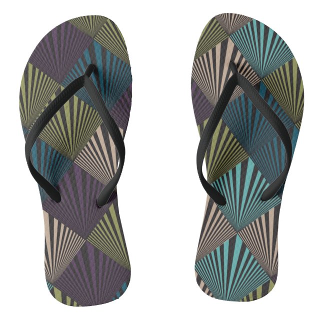 Pop-Art-Hintergrund Flip Flops (Fußbett)