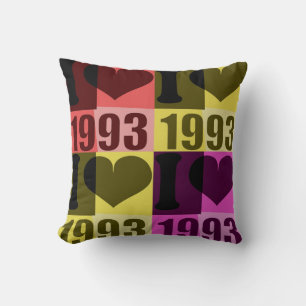 Pop Art - I Liebe 1993 - Kissen