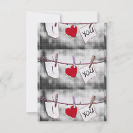 Pop Art I Liebe Sie Karte