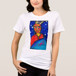 Pop-Art Indianer #1 Tri-Blend Shirt