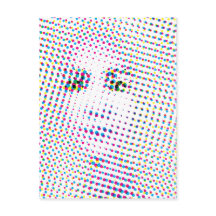 Pop Art Inspiriert Portrait