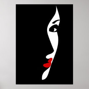 Pop-Art inspirierte Mode Frau 5 Poster