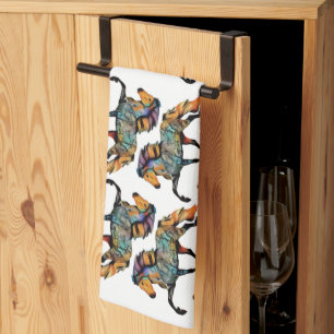 Pop Art Islandpferd  Geschirrtuch