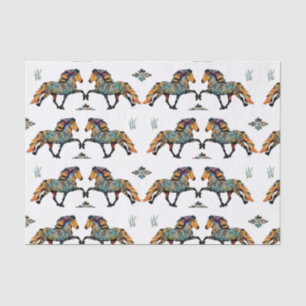 Pop Art Islandpferd Seidenpapier