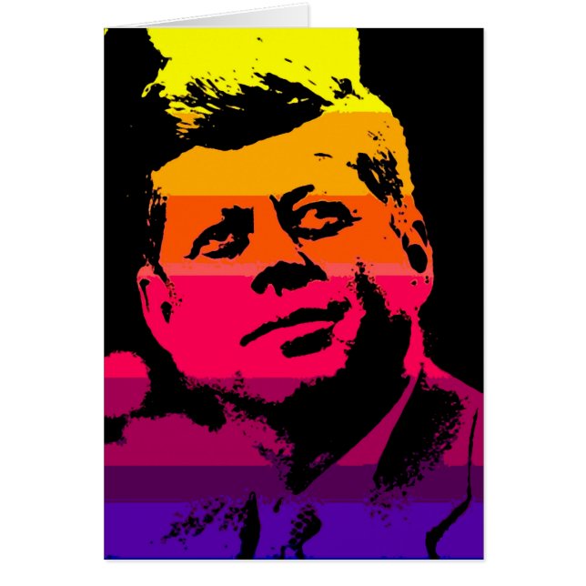 Pop Art Jack JFK John F. Kennedy (Vorne)