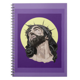 Pop Art Jesus Christ Spiral Notebook - Libreta Cri Notizblock