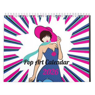Pop-Art-Kalender Kalender