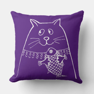 Pop Art Kitty Kissen