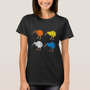 Pop Art Kiwi Neuseeland T-Shirt