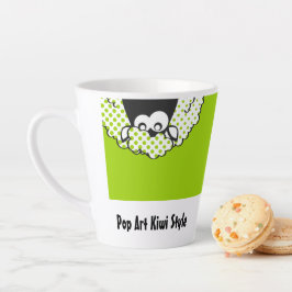 Pop Art Kiwi Stil Milchtasse