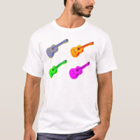 Pop Art Klassische spanische Gitarre