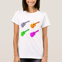 Pop Art Klassische spanische Gitarre