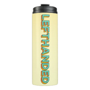 Pop Art Lefthanded Thermal Tumbler Thermosbecher