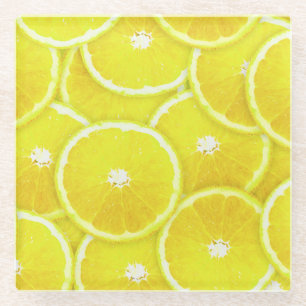 Pop Art Lemon Glasuntersetzer