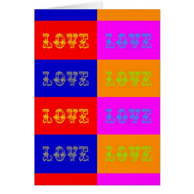 Pop Art Liebe (Vorne)