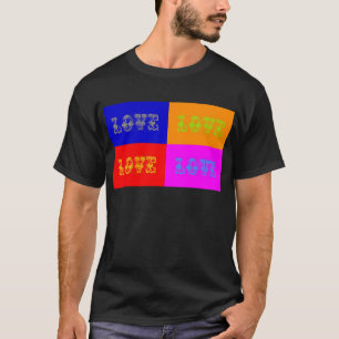 Pop Art Liebe T-Shirt