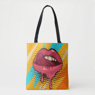 Pop Art Lips: Vintag Trendy