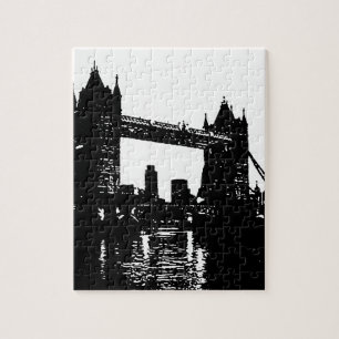 Pop Art London Tower Bridge Puzzle
