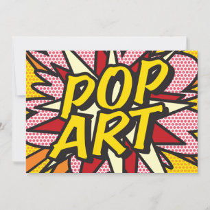 POP ART Lustige Retro-Comic-Book-Pop-Art