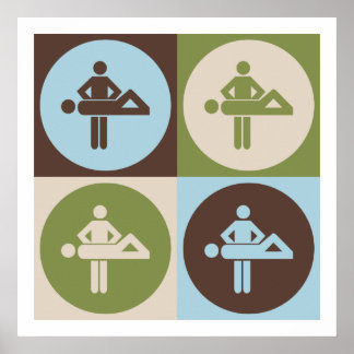 Pop Art Massage Poster