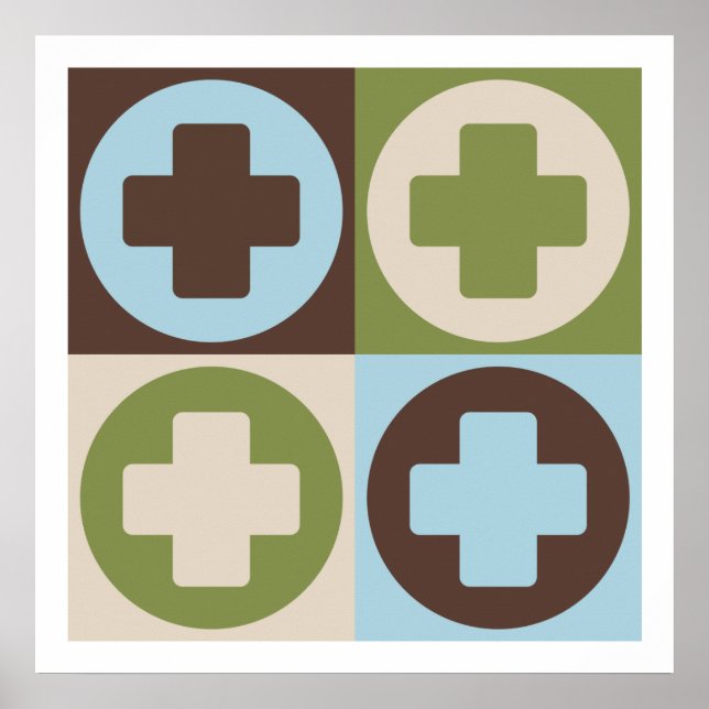 Pop Art Medical Assisting Poster (Vorne)