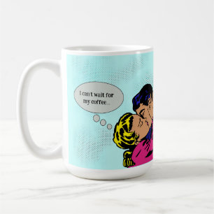 Pop Art Message Kaffeetasse