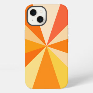 Pop Art Modern 60er funkige geometrische Strahlen  iPhone 13 Hülle