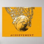 Pop Art Motivierend Sport Basketball Poster<br><div class="desc">Ich Liebe dieses Spiel. Beliebte Sportarten - Basketball Game Ball Image.</div>