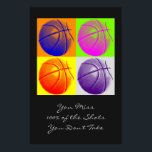 Pop Art Motivierend Zitat Basketball Poster<br><div class="desc">Ich Liebe dieses Spiel. Beliebte Sportarten - Basketball Game Ball Image.</div>