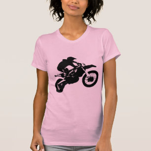 Pop Art Motocross Motorrad Sport T-Shirt