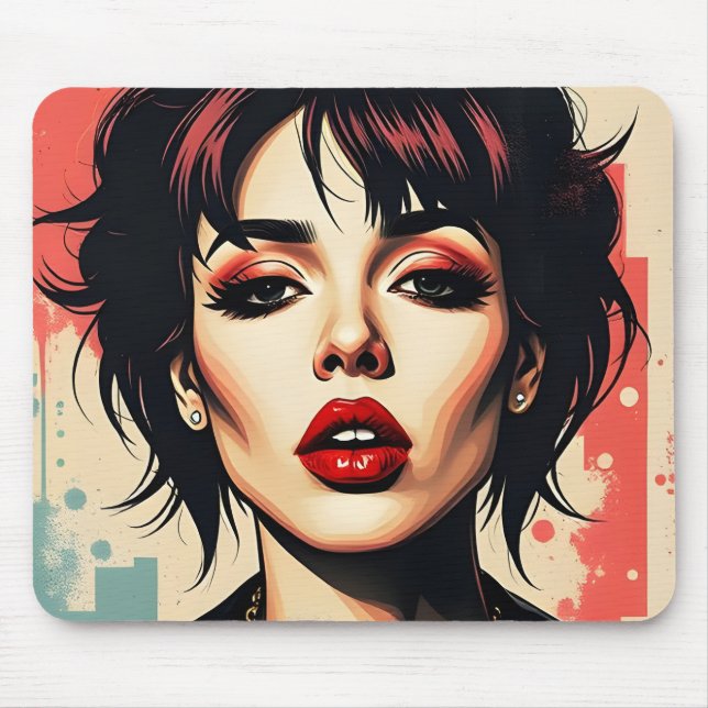 Pop Art Mouse Pad Mousepad (Vorne)
