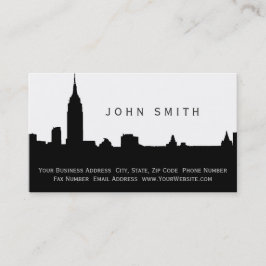 Pop Art New York City Business Card Visitenkarte