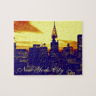 Pop Art New York City Puzzle