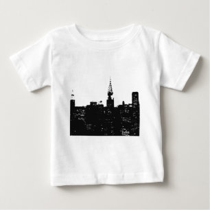 Pop Art New York Silhouette Baby T-shirt